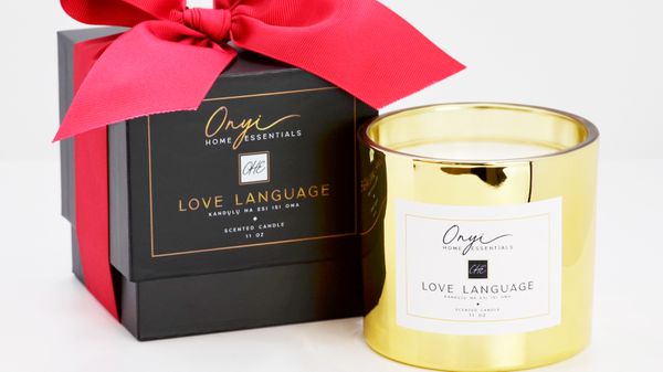 LOVE LANGUAGE Luxury Candle