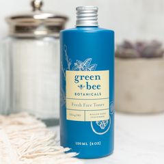 greenbeebotanicals fresh face toner alcohol free antioxidant rich