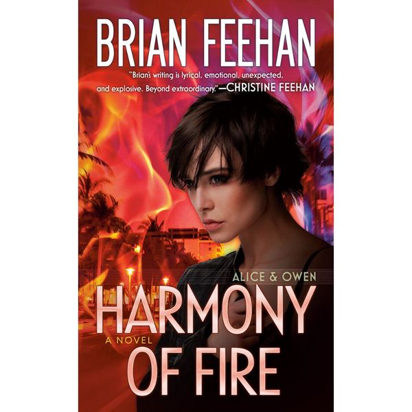 Brian Feehan Harmony of Fire - Debut Book Signed