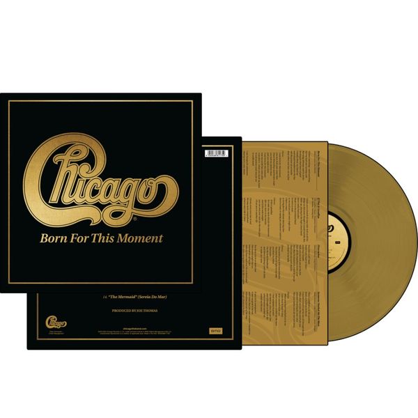 therocknrollchannel born for this moment gold vinyl w signature