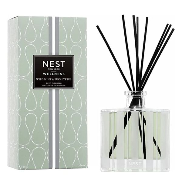 NEST New York Wild Mint & Eucalyptus Reed Diffuser