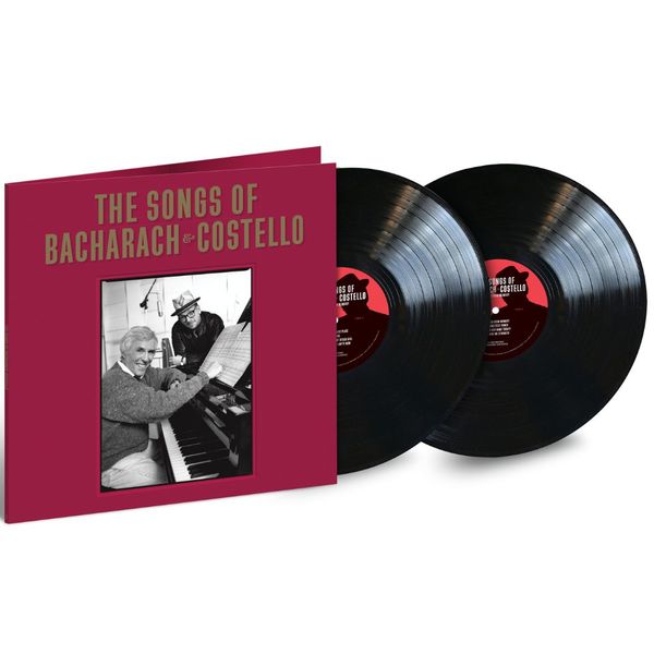 therocknrollchannel the songs of bacharach costello 2lp unsigned