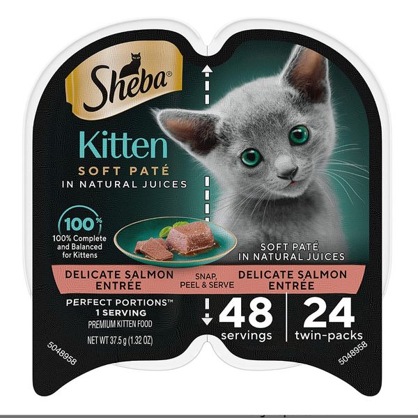 Sheba Perfect Portions Kitten Salmon Pate