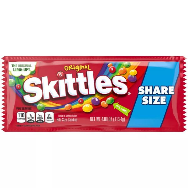 Skittles Original Share Size - 4oz