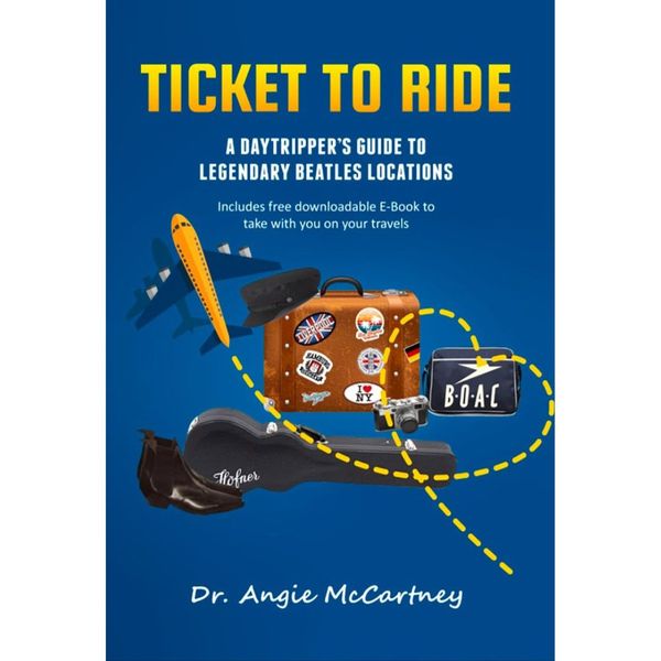 therocknrollchannel angie mccartney ticket to ride book signed