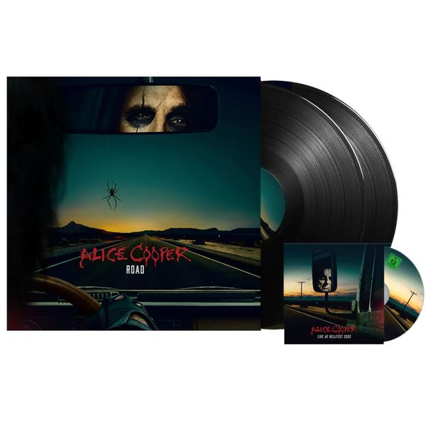 Alice Cooper Road 2LP/DVD - Autographed 