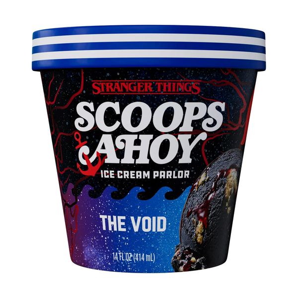 Scoops Ahoy Vanilla Void Cookie Ice Cream Pint