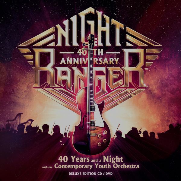 Night Ranger-40 Years and a Night(Red Vinyl)Signed