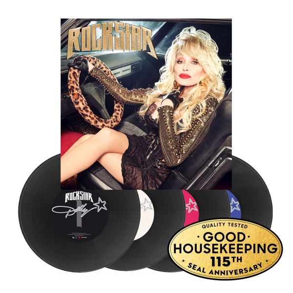 thecountrymusicchannel dolly parton rockstar lp w gh seal unsigned