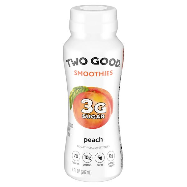 Two Good Peach Smoothie Yogurt-Cultured Drink