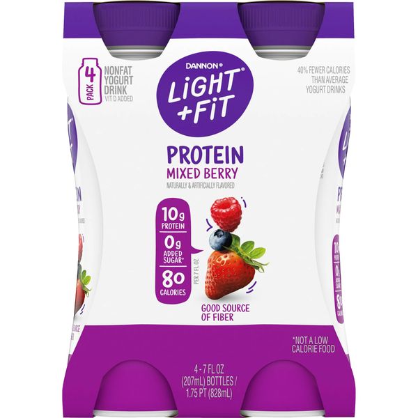 Light + Fit Nonfat Mixed Berry Protein Smoothie 