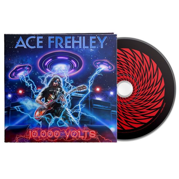popmarket ace frehley 10000 volts cd signed