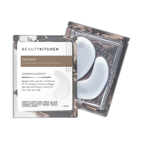 beautykitchen coconut collagen eye gels 30 day pack