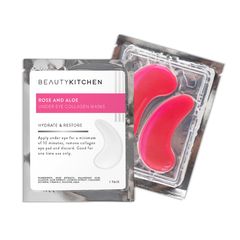 beautykitchen rose and aloe collagen eye gels 30 day pack