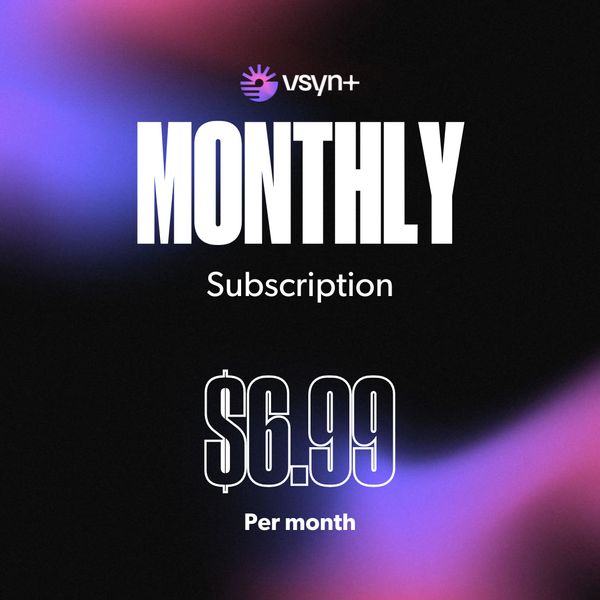 VSYN Plus Monthly Streaming Subscription