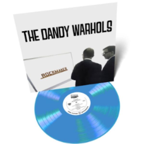 Dandy Warhols Rockmaker Sea Glass Blue LP Signed