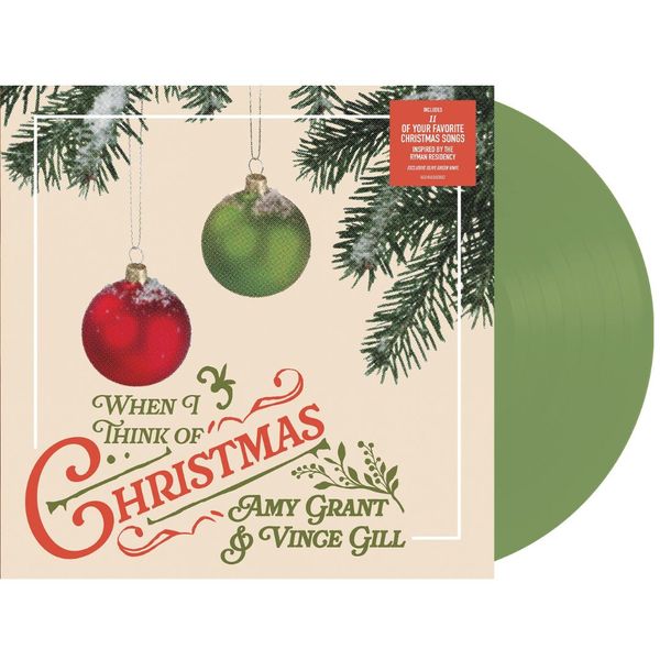 When I think of Christmas -Olive Green LP UNSIGNED