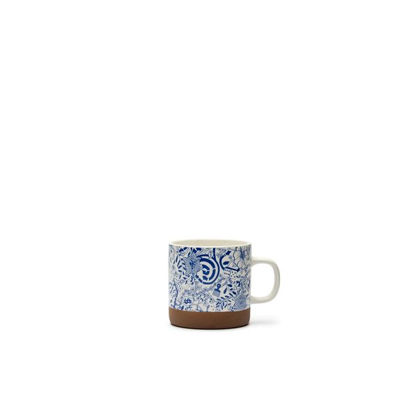 Delft Pattern Ceramic Mug, 3.5" by Roberto Lugo