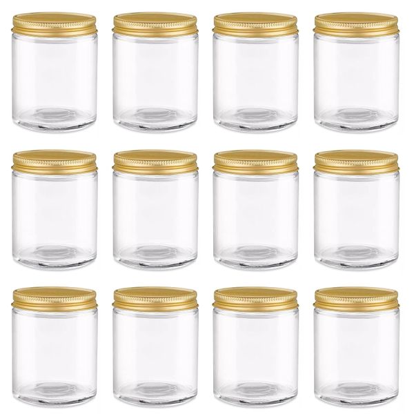 North Mountain Supply 6oz Clear Mason Canning Jars