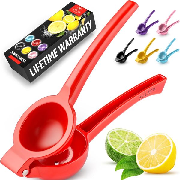 Zulay Premium Quality Metal Lemon Squeezer