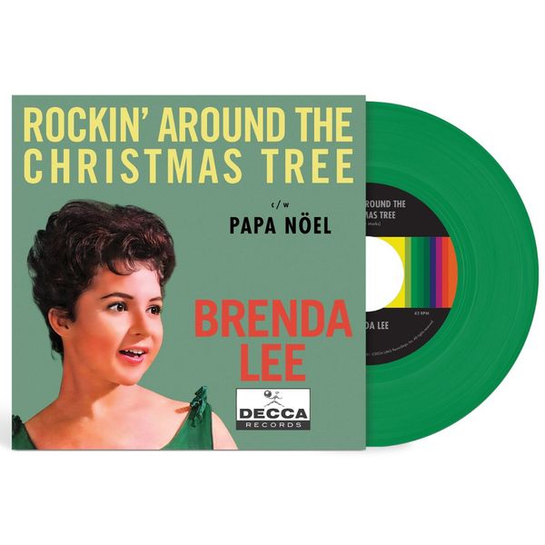 Rockin’ Around The Christmas Tree -7in Green Vinyl