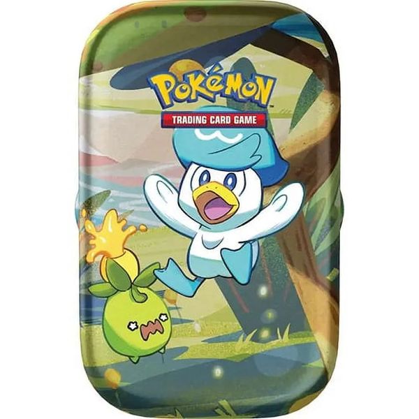 Pokemon Paldea Friends Mini Tin - QUAXLY & SMOLIV