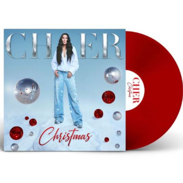 Cher - Christmas - LP RED Randomly signed