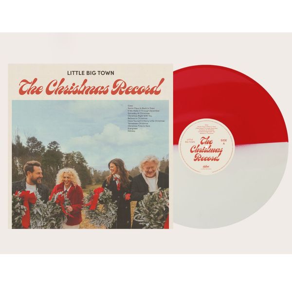 The Christmas Record - LP Candy Cane - Signed