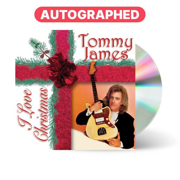 Tommy James - I Love Christmas - CD Signed