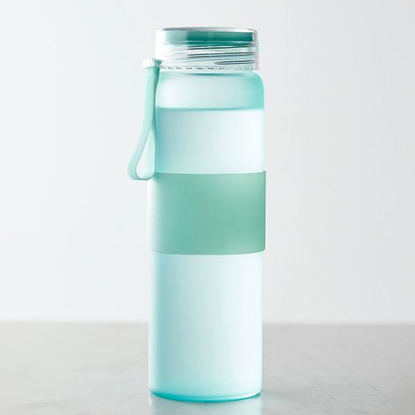 boonsupply conscious kitchen from boon supply frosted glass water bottle