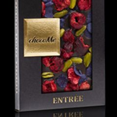 chocomechocolates award winning entree chocome chocolates dark chocolate electric violet