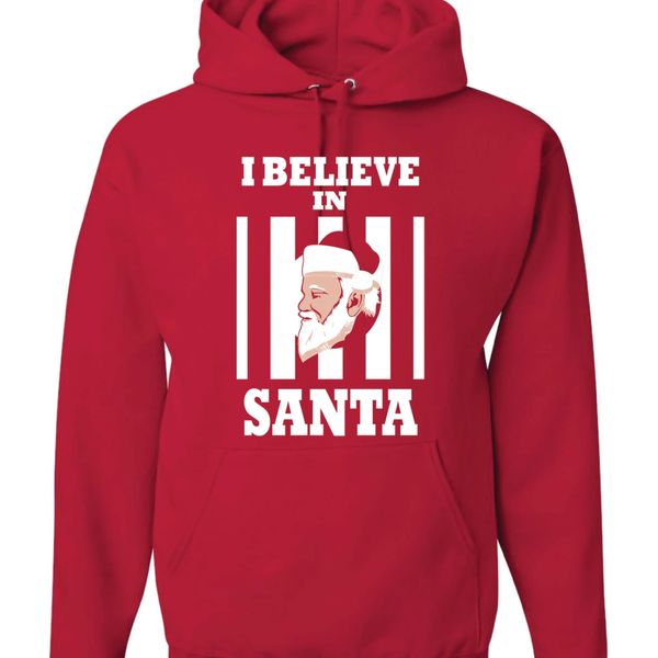 nashvilletnstore i believe in santa adult hoodie