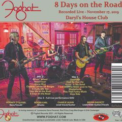 foghat 8 days on the road cd dvd