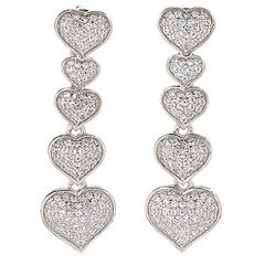 peacelovejewelrybynancydavis peace love earrings 5 heart drop earrings