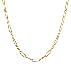thestylepantry large golden link necklace 16