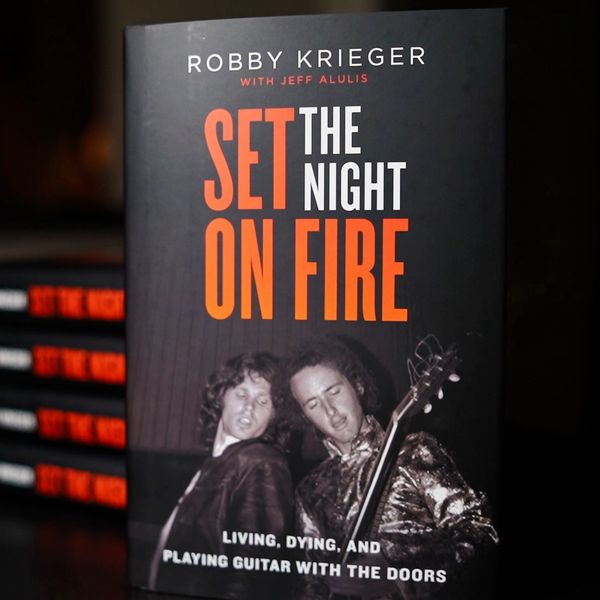 therocknrollchannel set the night on fire autographed book