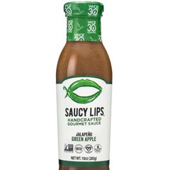 saucylipsfoods jalapeno green apple sauce spicy