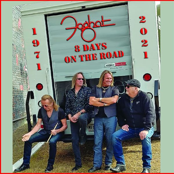 Foghat 8 Days on the Road CD/DVD Signed 