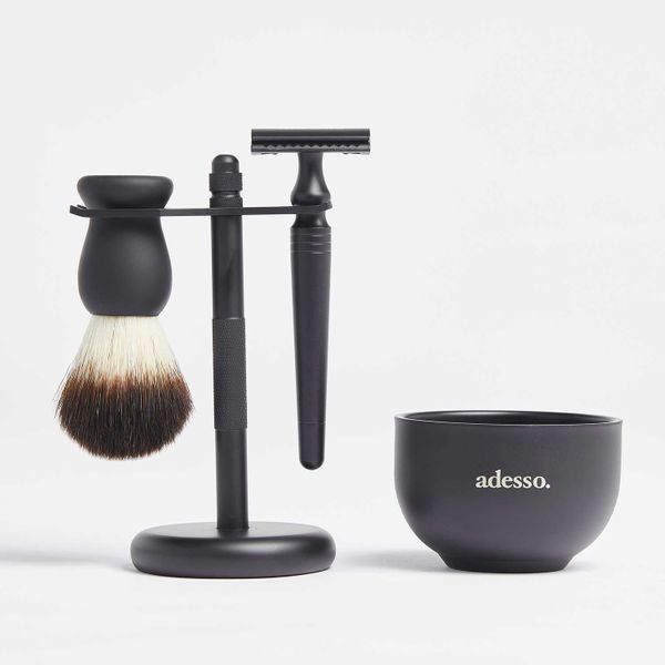 Matte Black Safety Razor Set