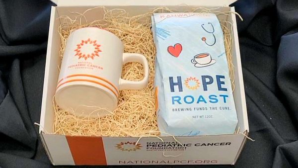 nationalpediatriccancer npcf hope roast gift box