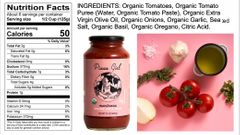 pizzagirl organic pasta sauce